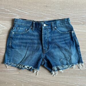 BDG Urban Outfitters Boyfriend Low-Rise Distressed Cutoff Denim Jean Shorts 25